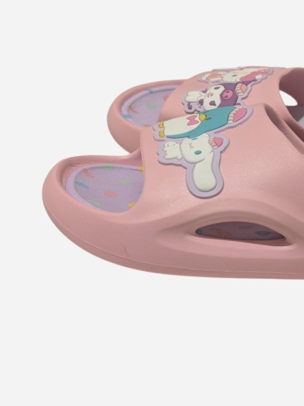 Hello Kitty & Friends Pink Kids Slide Sandals - Picture 9 of 9